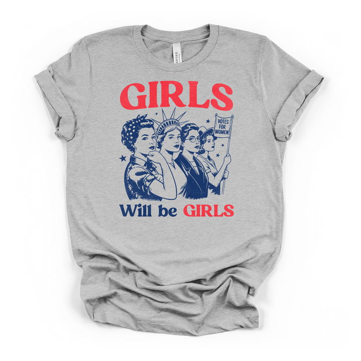 Girls Will Be Girls Retro Shirt