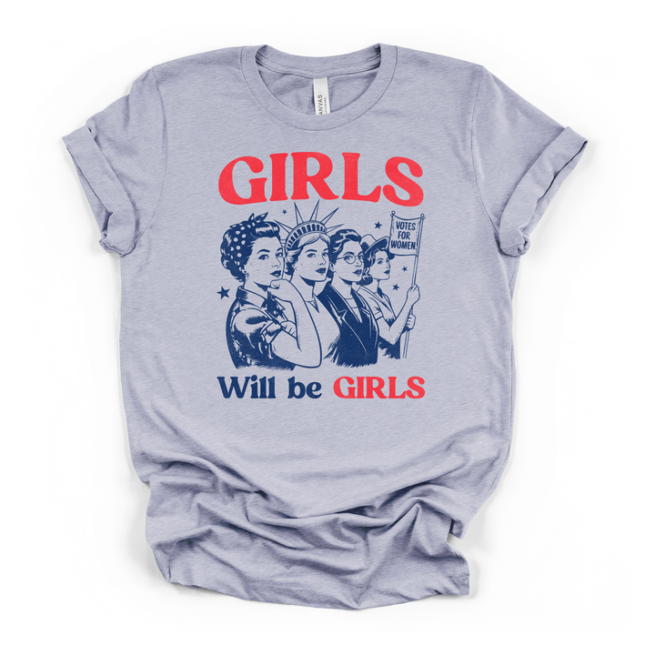 Girls Will Be Girls Retro Shirt