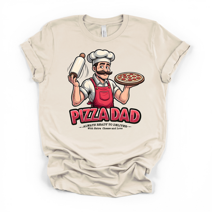 Pizza Dad Always Ready to Deliver funny Father&