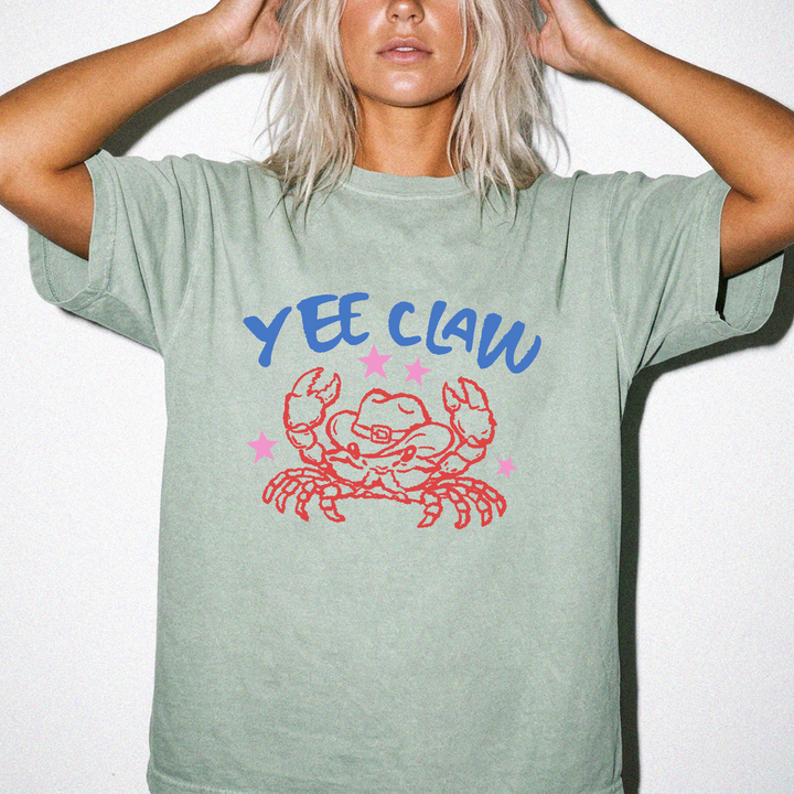 Yee claw funny cowboy crab women&