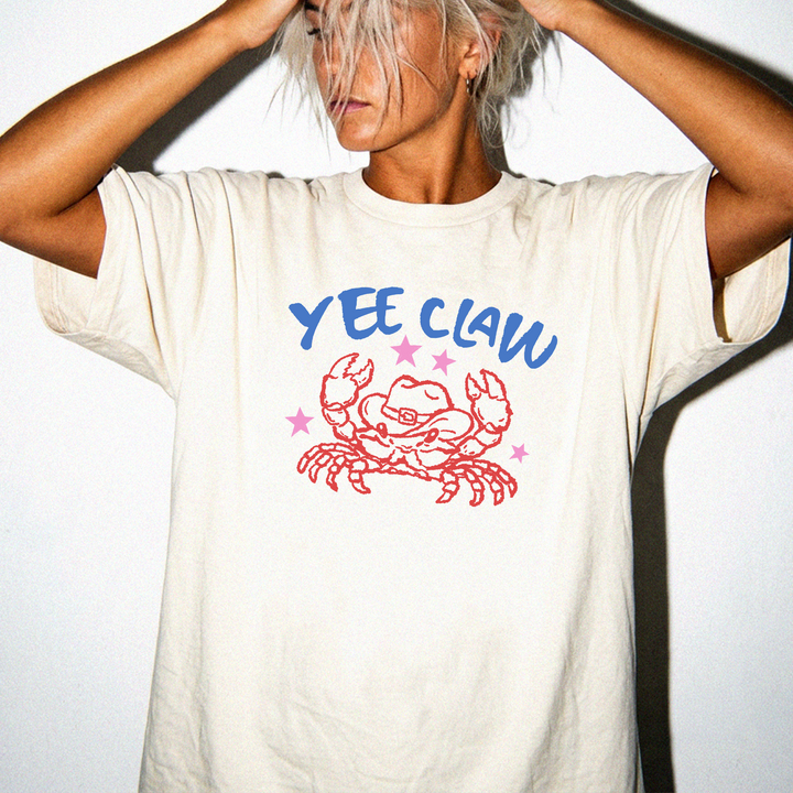 Yee claw funny cowboy crab women&